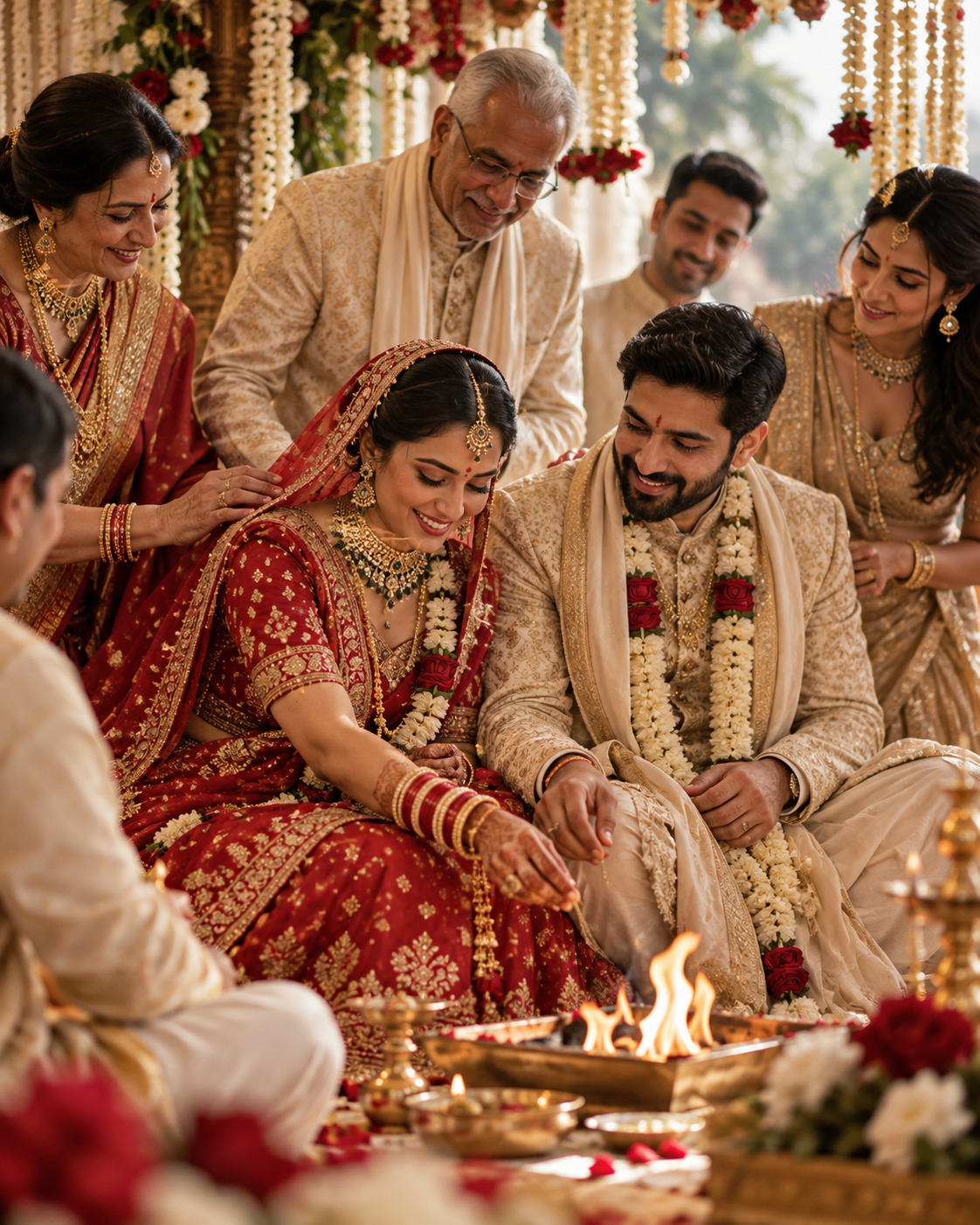 The Wedding celebration and Indian wedding clothing inspiration