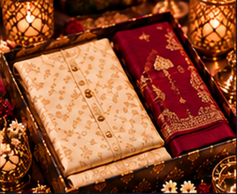 Kurta fabric and unstitched kurta sets