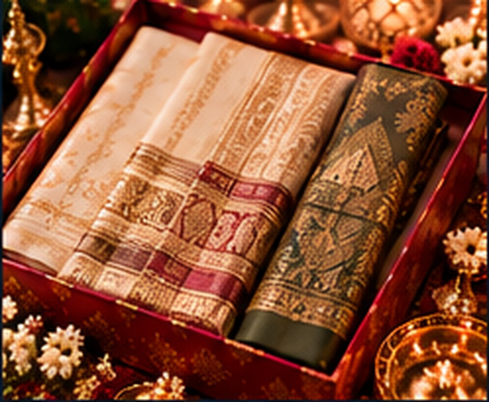 Men's shawls, stoles and angavastrams